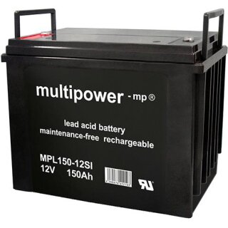 Multipower Blei-Akku MPL150-12SI Pb Batterie 12V / 150Ah
