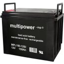 Multipower Blei-Akku MPL150-12SI Pb Batterie 12V / 150Ah