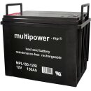 Multipower Blei-Akku MPL150-12SI Pb Batterie 12V / 150Ah