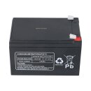 Multipower MP12-12E AGM Bleiakku 12V 12Ah – F6,3 mm
