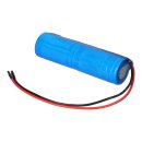 Notleuchten-Akku 2,4V 4,0Ah NiCd L1x2 D-Zellen mit Kabel