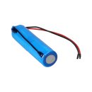 Notleuchten-Akku 2,4V 4,0Ah NiCd L1x2 D-Zellen mit Kabel