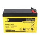 2x AGM Akku 12V 7,2Ah für ABB BZK4E...
