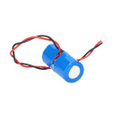 10x Lithium Batterie 3V 1,8Ah 2/3A mit Kabel/Stecker kompatibel für DOM ENiQ Guardian S Schließzylinder, 33x17,2 mm, kein Original