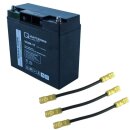 USV-Akku 18 x 12LSX-17 für Sicherheitsbeleuchtung...