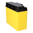 2x AGM Akku 12V 18Ah für ABB BZK8 BZK20 Brandmeldezentrale – SUN Battery VdS