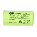 3 x GP GP75AAH Akku 2/3AA Mignon NiMH Akku 1,2V 750mAh