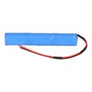 Akkupack 3,6V 2500 mAh C NiCd Notleuchten HT 20cm Kabel Stange L31NICD2500