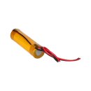 Akkupack 2,4V 2500 mAh C NiCd Notleuchten HT 20cm Kabel Stange L21NICD2500