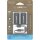 2x Paleblue USB-C Wiederaufladbare Baby C Batterie