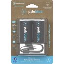 2x Paleblue USB-C Wiederaufladbare Mono D Batterie