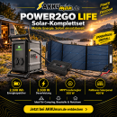 BMZ Solar-Set 400 W mit POWER2GO WORK 2.500 Wh, Faltpanel...