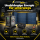 BMZ Solar-Set 400 W mit POWER2GO WORK 2.500 Wh, Faltpanel &a