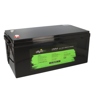 Leistungsstarker 12V 304Ah LiFePO4 Akku mit Heizmatte