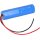 Akkupack 2,4V 4,0Ah NiCd Notleuchten HT 20cm Kabel Stange L21NICD4000 D