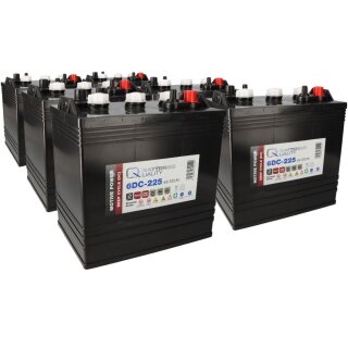 Batterie-Satz 36V 225Ah passend für Golfcar Golf Cart Elektro-Fahrzeug