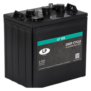 Batterie Landport LP 105 6V 225Ah kompatibel zu Q-Batteries 6DC-225 Trojan T-105 Crown CR 220 HD