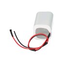 Notleuchten-Akku 4,8V 1800mAh NiMH F2x2 20 cm Kabel