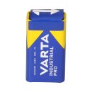 2x VARTA 4022 Industrial 9V Block Batterie 6LR61 - passend für Rauchmelder, Messgeräte & Audio