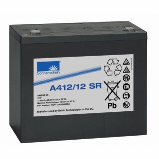 Exide Sonnenschein A412/12 SR 12V 12Ah dryfit Blei-Gel-Akku VRLA