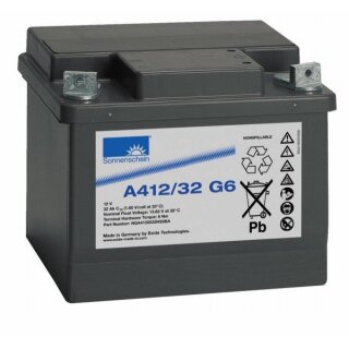Exide Sonnenschein A412/32 G6 12V 32Ah dryfit Blei-Gel-Akku VRLA