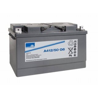 Exide Sonnenschein A412/50 G6 12V 50Ah dryfit Blei-Gel-Akku VRLA