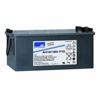 Exide Sonnenschein A412/180 F10 12V 180Ah dryfit Blei-Gel-Akku VRLA