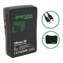 PATONA Premium V-Mount-Akku VBase 99 PD100W – Leistungsstark & Reisefreundlich – 99 Wh