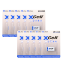 10x XCell CR123A 2/3A Lithium Batterie – 1500 mAh...