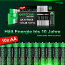 PATONA Premium AA Batterien 10er Pack 1,5V Alkaline