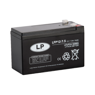 Landport LFP V12-7,5 Lithium-Batterie 12,8V 7,5Ah – kompakt & leistungsstark