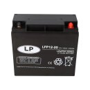 Landport LFP V12-20 T12 Lithium Batterie 12,8V 20Ah LiFePO4 Akku mit BMS – 256Wh