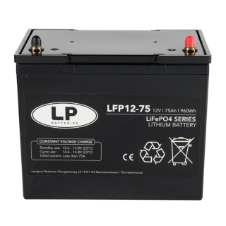 Landport LFP V12-75 Lithium-Batterie 12,8V 75Ah – Hochleistungsakku mit LiFePO4-Technologie