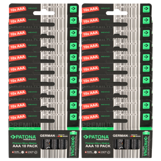 Großpack AAA Batterien 200 Stück