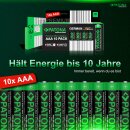 PATONA Premium 200x AAA Batterien (20x10er) Pack 1,5V Alkaline