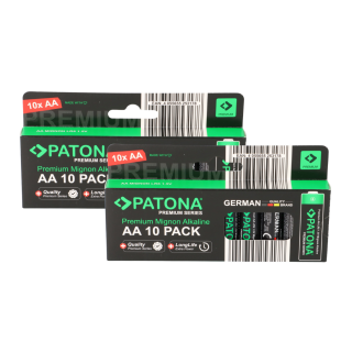 20 Stück AA Alkaline Batterien in praktischer Verpackung