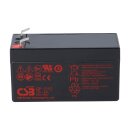 CSB GP1212 AGM Akku 12V 1,2Ah Faston 4,8 mm –...