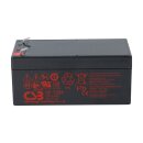 CSB GP1234 AGM Akku 12V 3,4Ah Faston 4,8 mm –...