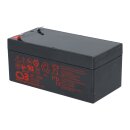 CSB GP1234 AGM Akku 12V 3,4Ah Faston 4,8 mm – passend für USV, Alarm & Notlicht