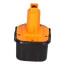 Werkzeugakku 12V 3Ah Ni-MH passend für Werkzeug Akku Dewalt BSA 12K DW 904 DW 915 DW 9074