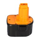 Werkzeugakku 12V 3Ah Ni-MH passend für Werkzeug Akku Dewalt BSA 12K DW 904 DW 915 DW 9074