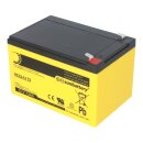 AGM Bleiakku 12V 13Ah zyklenfest High Cycle – T2 6,3mm, 151×98×101mm (SUN Battery)