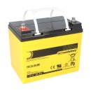 SUN Battery AGM HC12-36 Akku 12V 36Ah | High Cycle |...