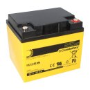 SUN Battery AGM HC12-50 Akku 12V 50Ah | High Cycle |...