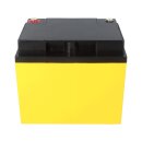 AGM Bleiakku 12V 50Ah zyklenfest High Cycle – F-M6 Schraubanschluss, 197,5×165,5×170mm (SUN Battery)