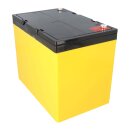 AGM Bleiakku 12V 75Ah zyklenfest High Cycle – F-M6 Schraubanschluss, 258×166×215mm (SUN Battery)