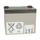 2x Landport LP EVX12039 12V 39Ah Deep-Cycle AGM-GEL Batterie