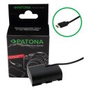 PATONA USB-C Akku-Adapter für Canon LP-E6P – Premium DC-Kuppler EOS R5 R6 uvm.