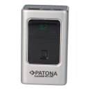 PATONA Platinum Powerbank PD35W – 10.000mAh Schnellladegerät mit USB-C & Display – 10000 mAh