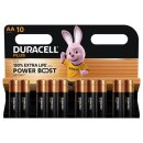 Duracell Plus Power Boost AA – 10er Blister...